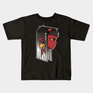 Demon Girl Kids T-Shirt